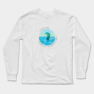 Swim Away Large Long Sleeve T-Shirt